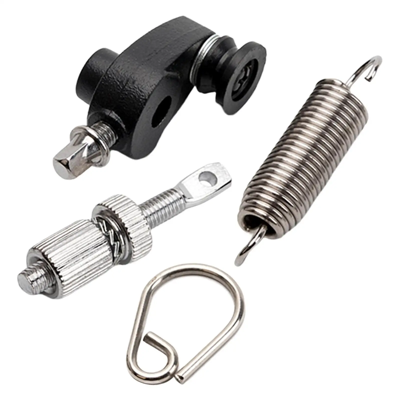 

Metal Drum Foot Pedal Parts Spring and Tensioner D Shape Rings for Replaces