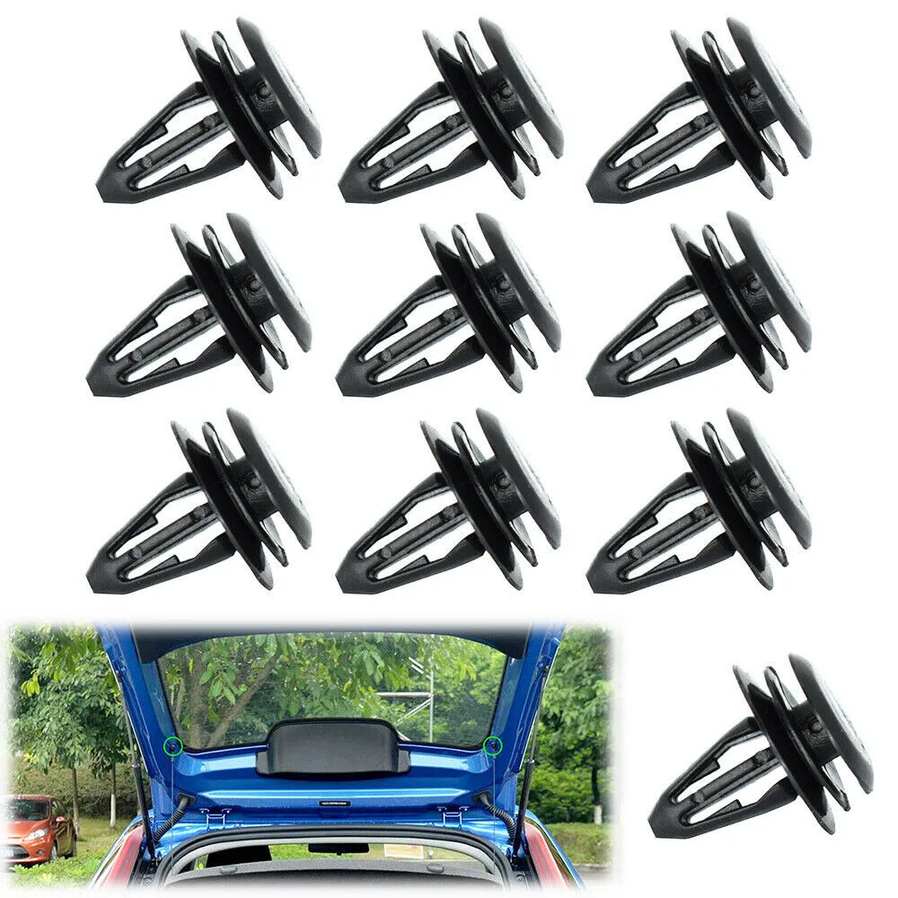 

10pcs Universal Rear Boot Load Cover Parcel Shelf String Cord Clips Retainer For MG ZS MG3 Accessories Cord Clips Retainer