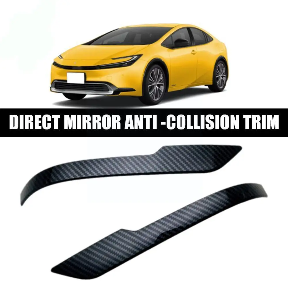

for Toyota Prius 60 Series 2023 Rearview Side Mirror Cover Cap Trim Exterior Accessories Anti-collision Strip B0R1
