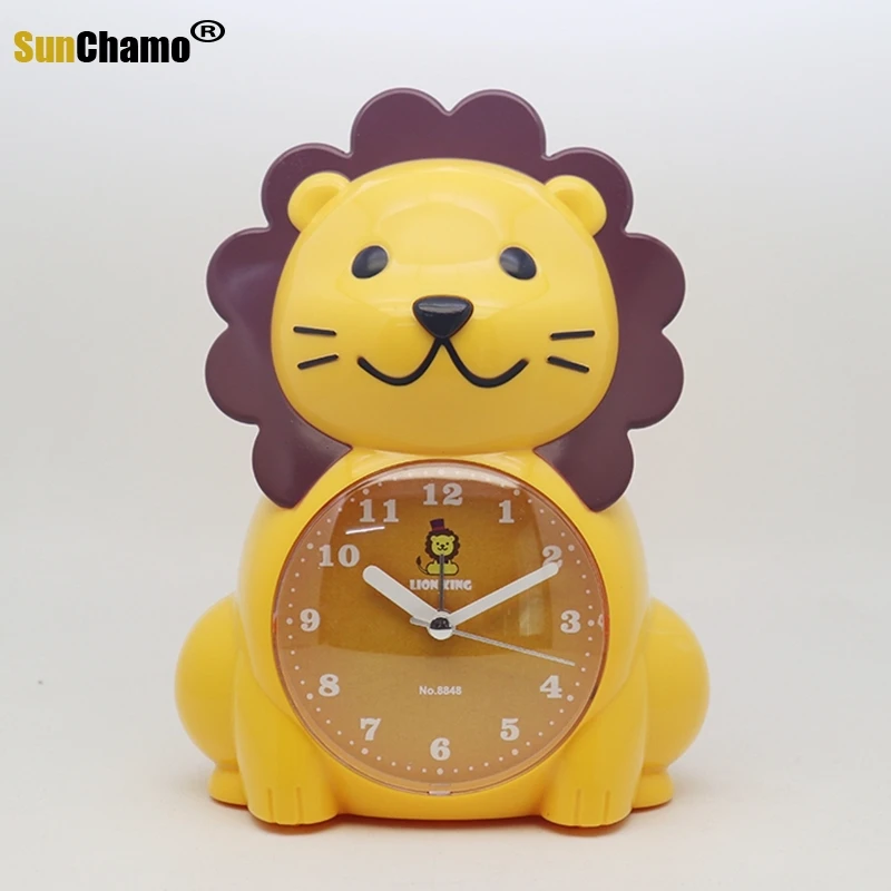 Cartoon Can Speak Mute Luminous Bedside For Student Metal Stopwatch Home Decore