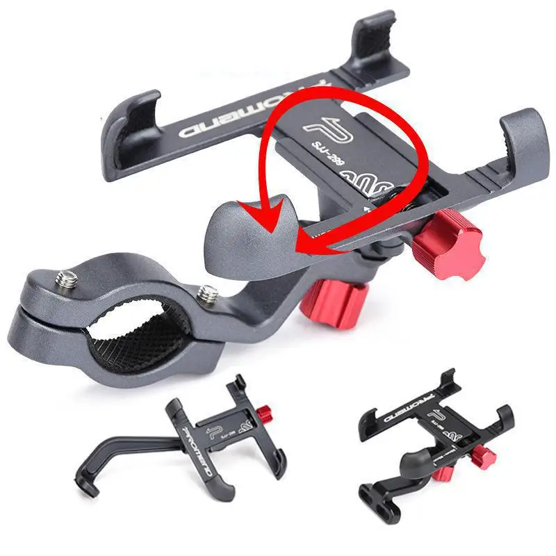 

Противоударный кронштейн из алюминиевого сплава для велосипедной навигации