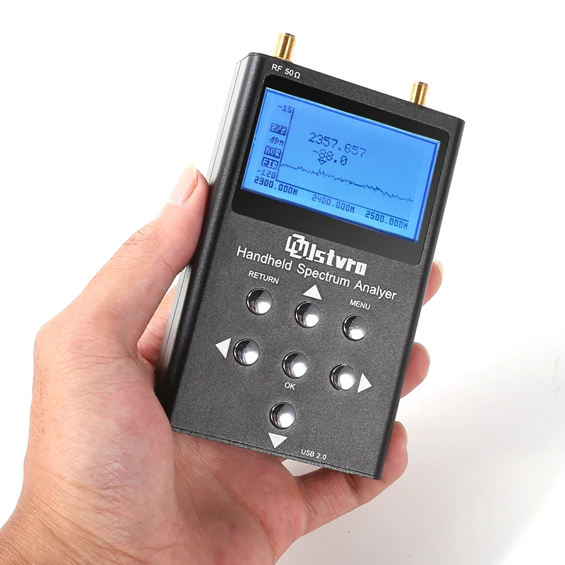

Ручной анализатор спектра, 15-2700 м, осциллограф, совместимый с RF Explorer 3G Combo