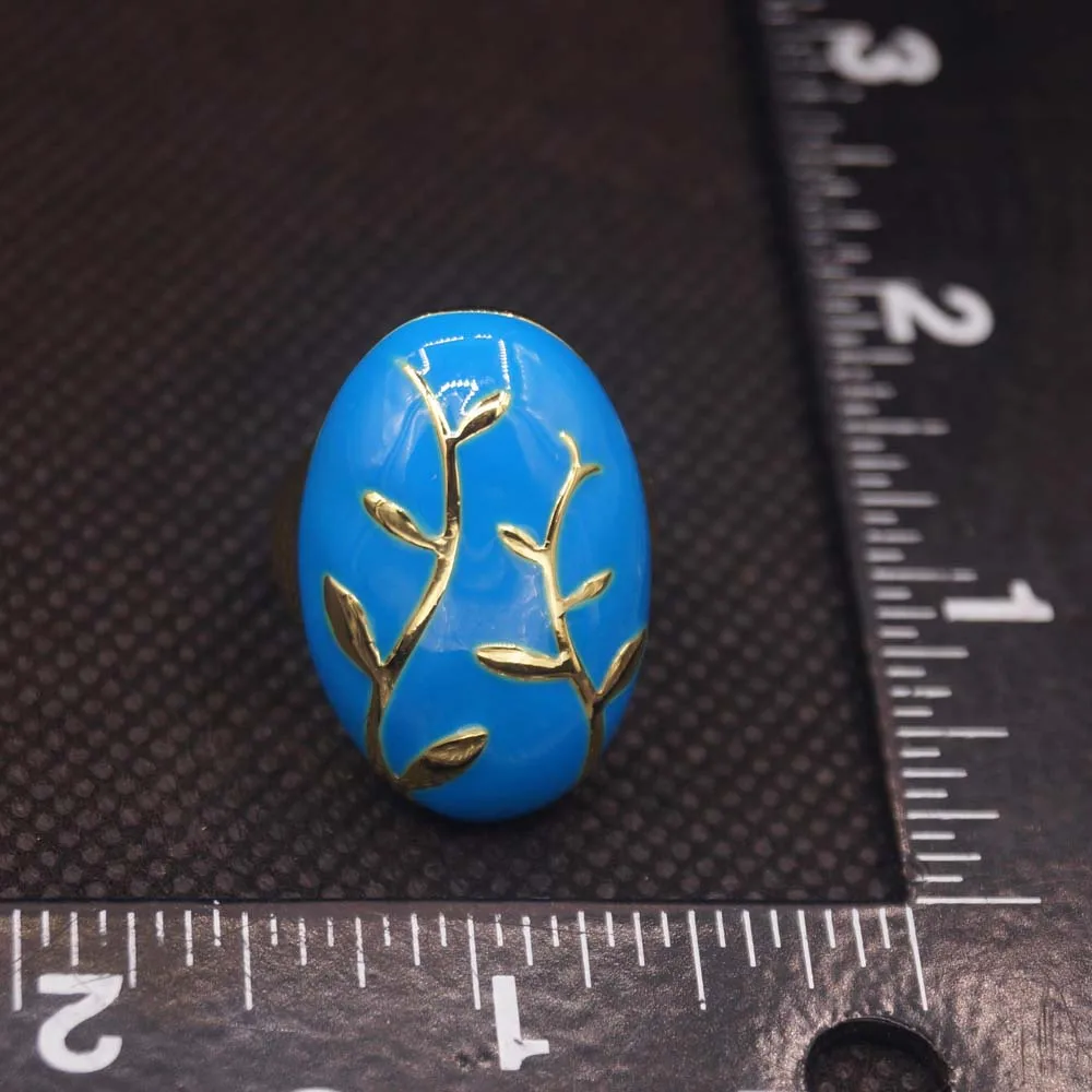 Женское кольцо с опалом из нержавеющей стали вращающимся 2024