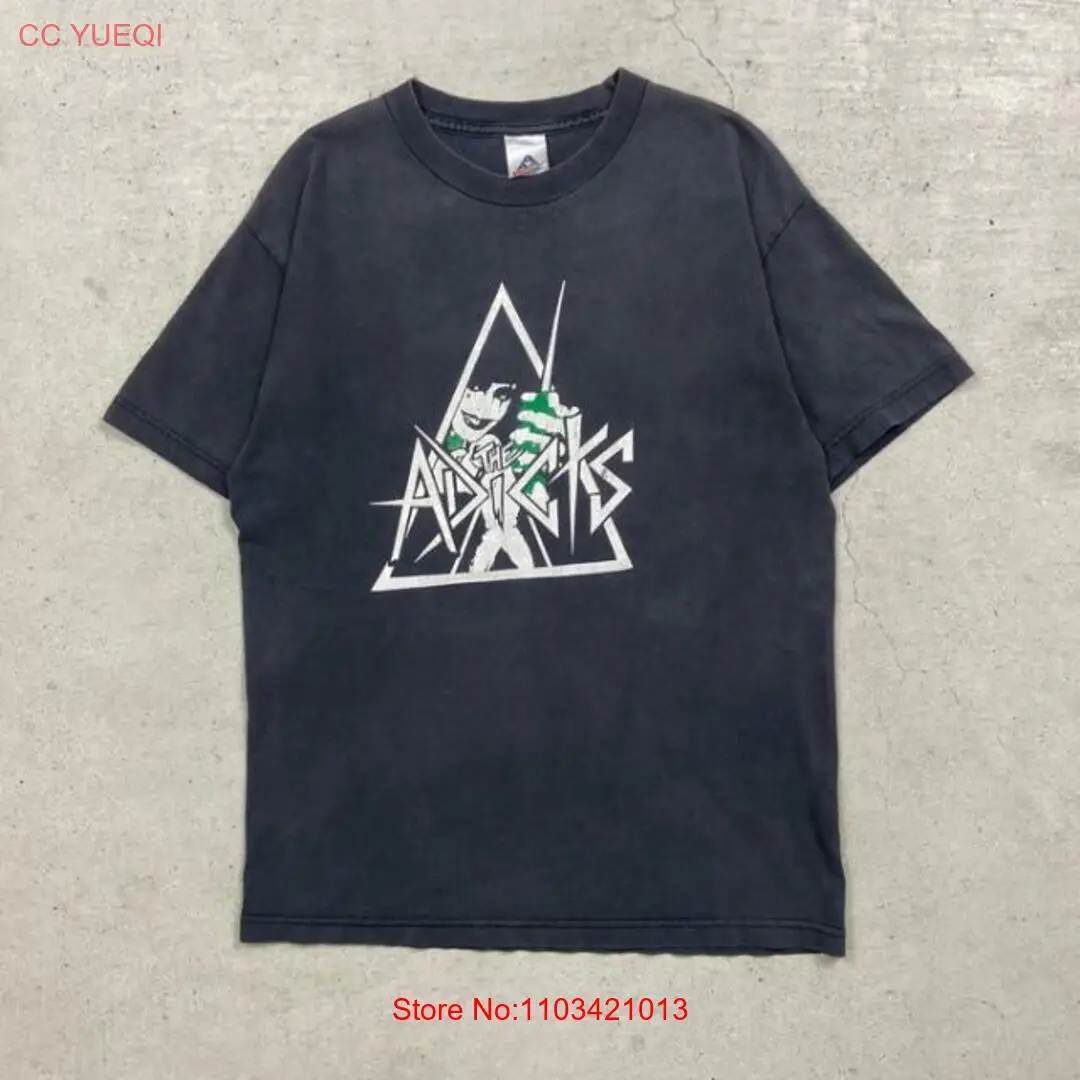 THE ADICTS BAND T-SHIRT VAN T SHIRT MENS M Used CAVE-0