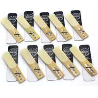10 pcs eb alto sax reeds strength 2 2 5 3 saxophone reed woodwind instrument parts accessories high quality reed