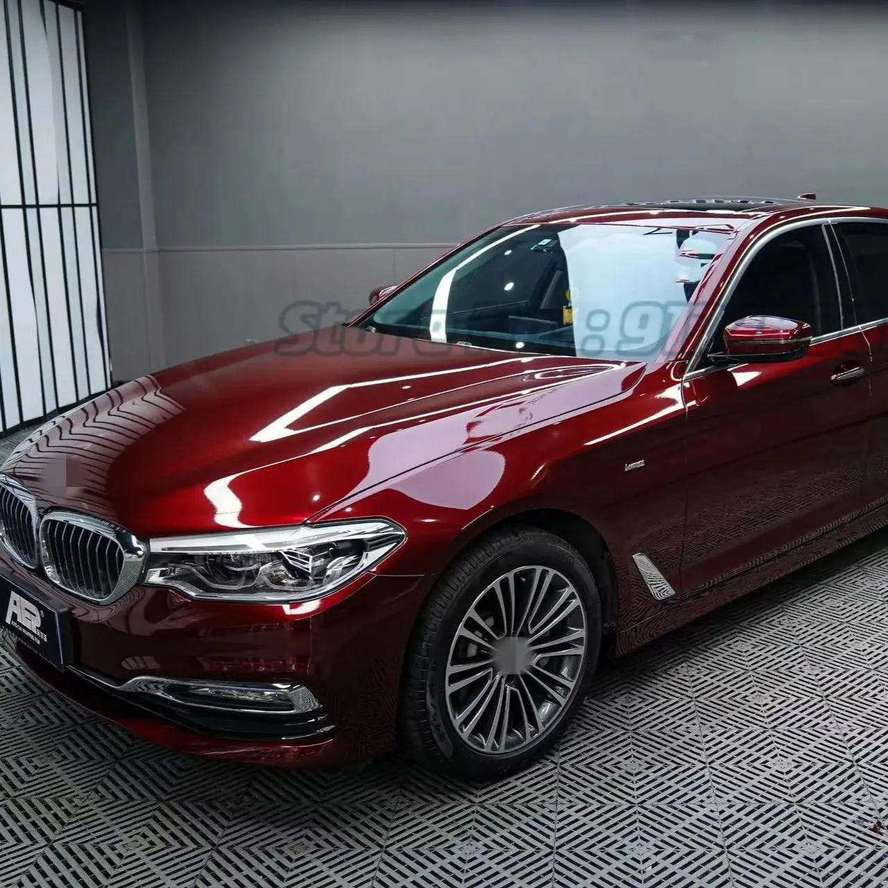 Высочайшее качество суперглянцевая металлическая пленка Dragon Blood красная