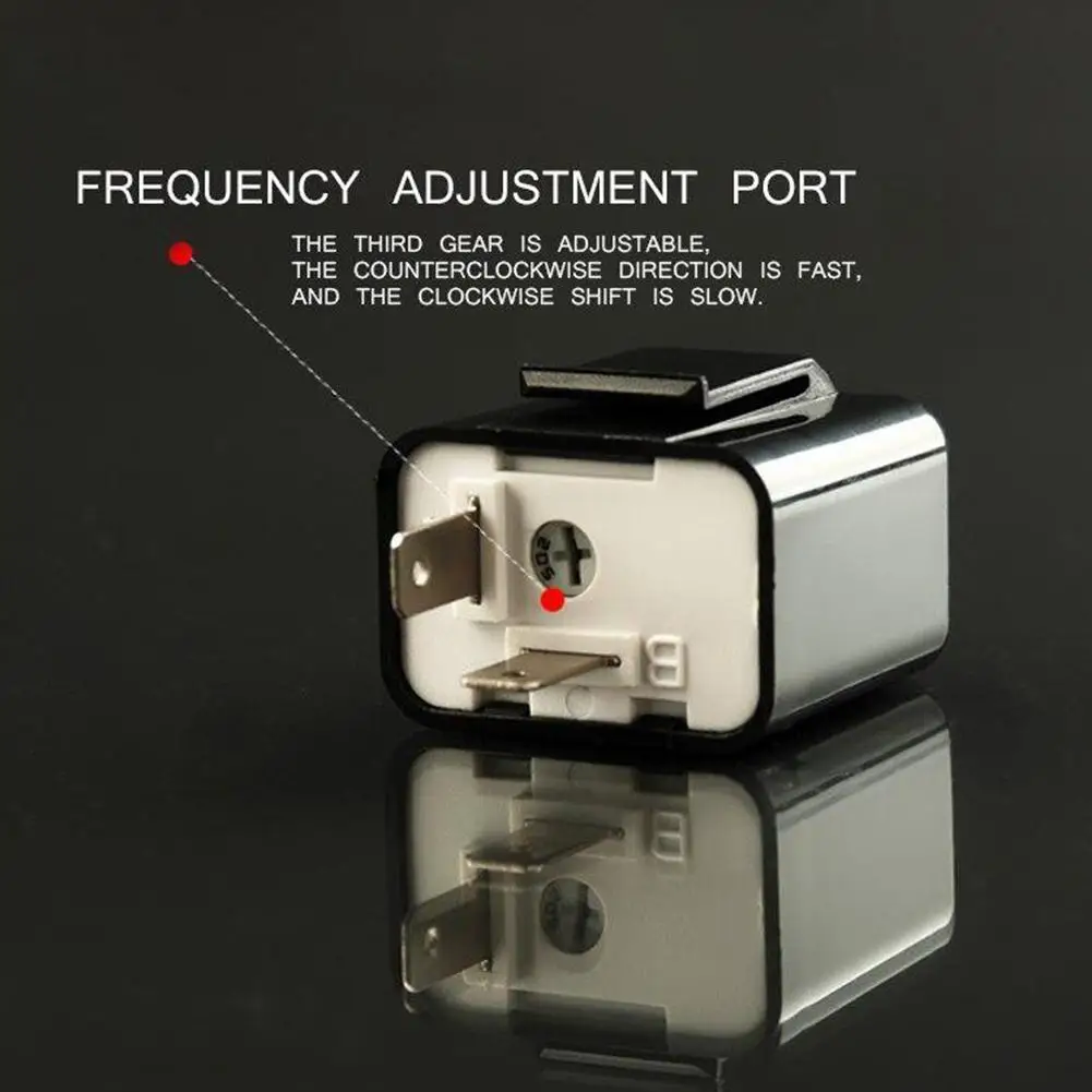 Реле для поворота с двумя контактами Регулируемая частота квадратный релейный