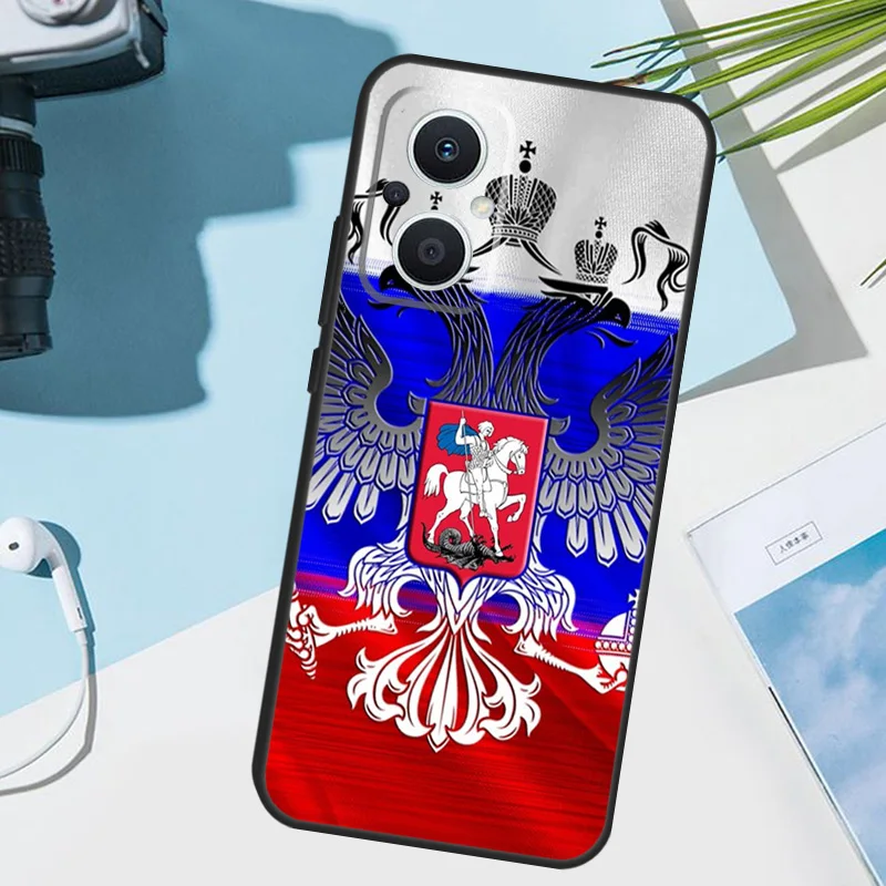 Чехол для телефона с изображением герба оружия России OPPO Reno 5Z 4Z 2Z 8T 3 4 5 6 7 8 Lite Find X5 X2