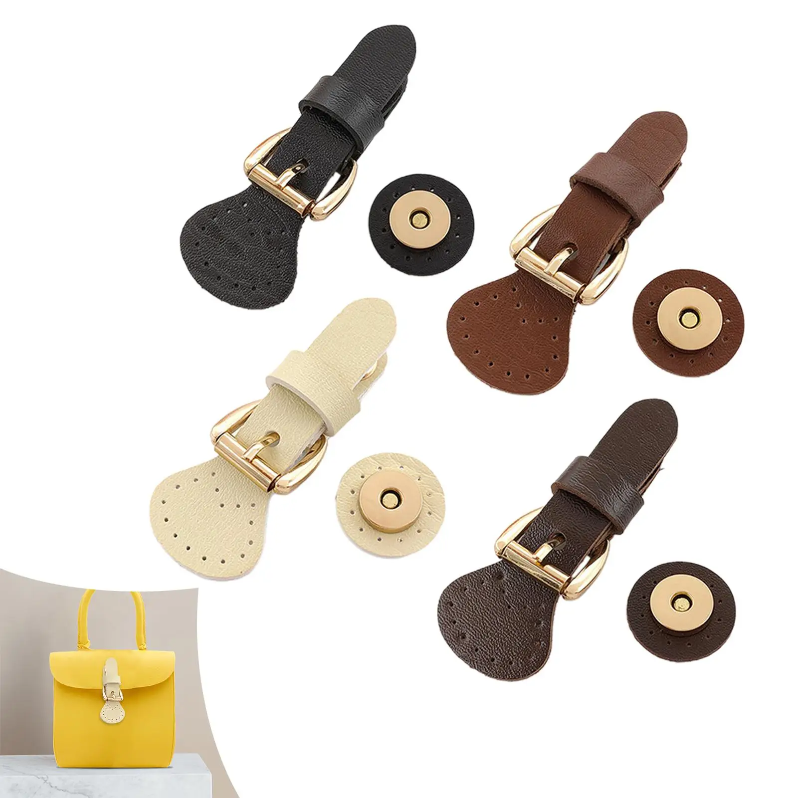 4x Sew on Toggles Sewing Accessories Fastener for Jacket Coat DIY Crafts
