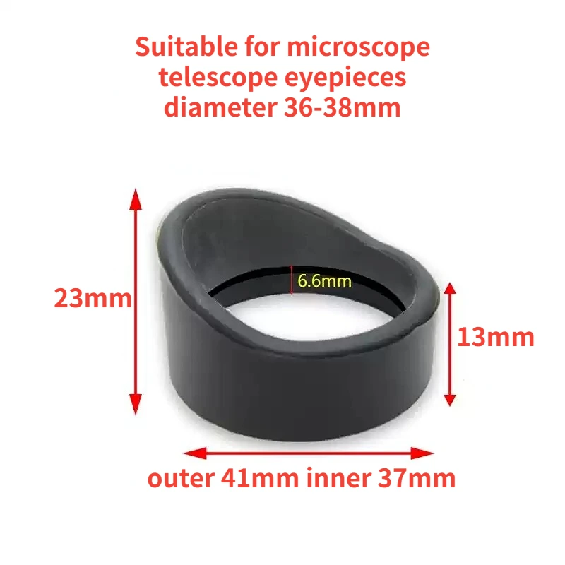 2 шт., внутренний диаметр 28-37 мм, резиновые наглазники, колпачки, защита глаз для стереомикроскопа, бинокля, телескопы, чашки для глаз