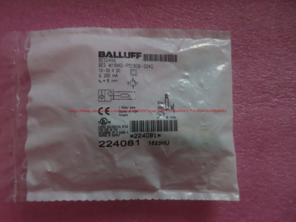 

New original proximity switch sensor BES M18MI2-PSC80B-S04G