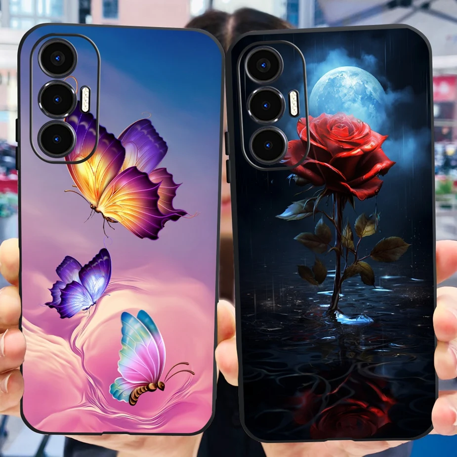 Новинка Модный чехол с рисунком для Tecno Pova 3 Чехол LF7n 6 9 дюйма противоударный