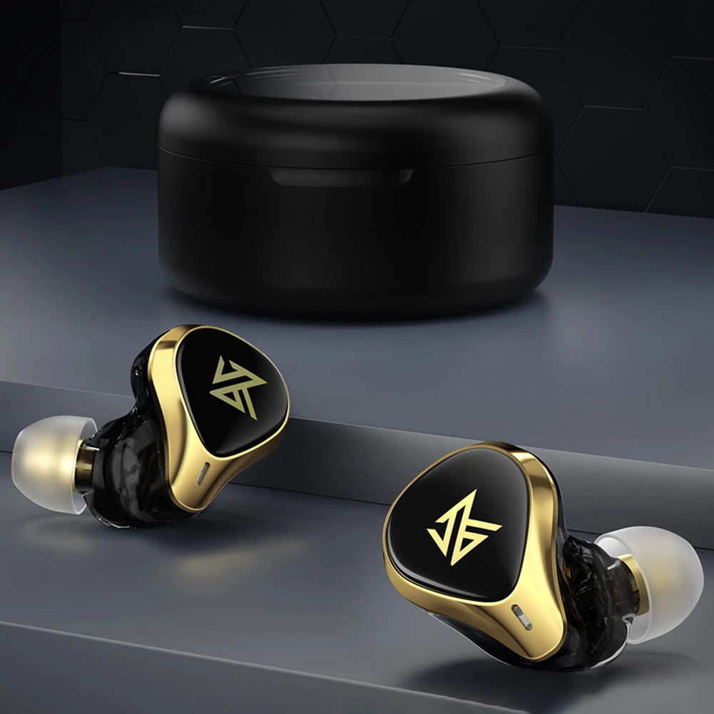

KZ-SA08 Pro TWS True Wireless Earphones Balanced Armature In Ear Headset Bluetooth-compatible 5.2 for Game Sport Music