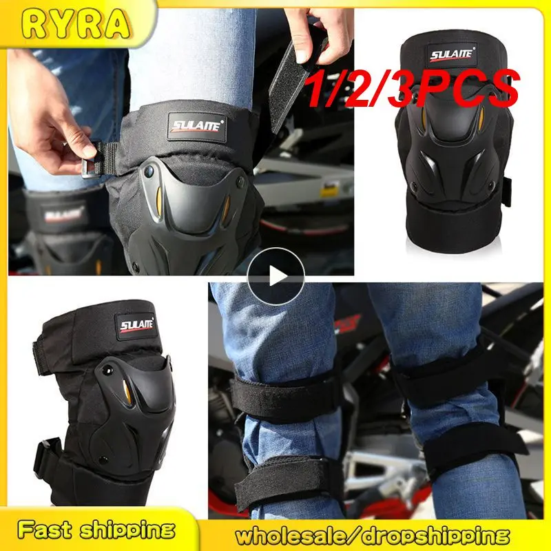 

1/2/3PCS Motorcycle Knee Pads Motocross Knee Protector Guard Moto Knee Protector Cold-Proof Crashproof Gear Guards Motorcycle