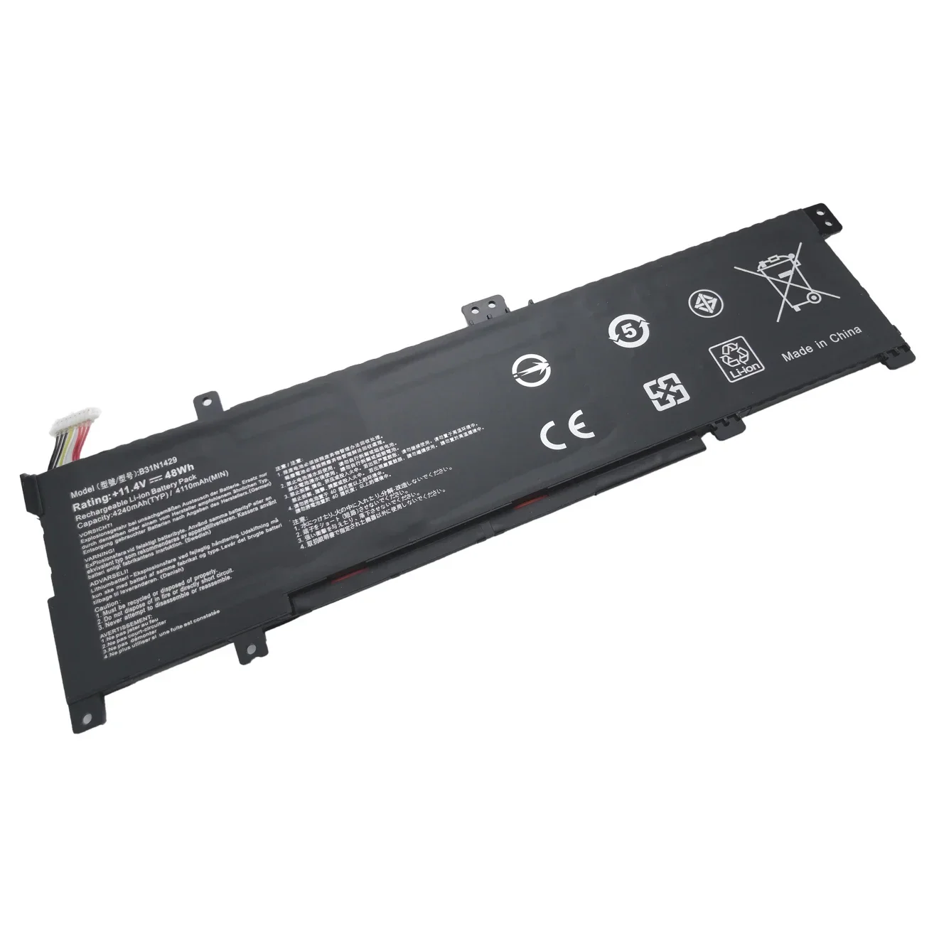 Новый аккумулятор B31N1429 для ноутбука ASUS Vivobook A501L A501LX A501LB5200 K501U K501UX K501UB K501UW K501LB K501LX