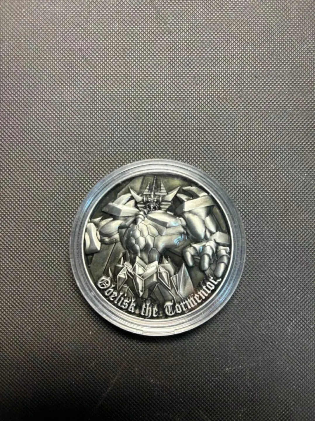 Yugioh KONAMI Дуэль Монстры лоппи обелиск Бог торчащий 20 юбилей Серебряная коллекция