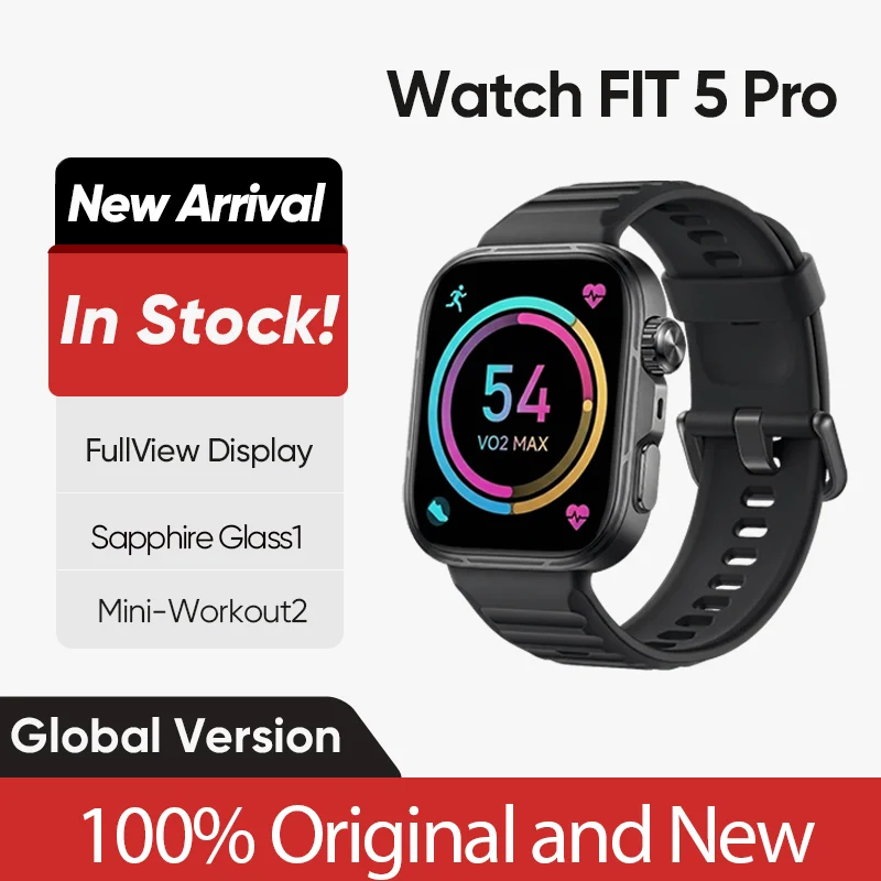Фото Умные часы HUAWEI Watch FIT 5 Pro, 1,92-дюймовый FullView-дисплей, до 10 дней автономной работы, для активного отдыха, совместимы с iOS и Android №1