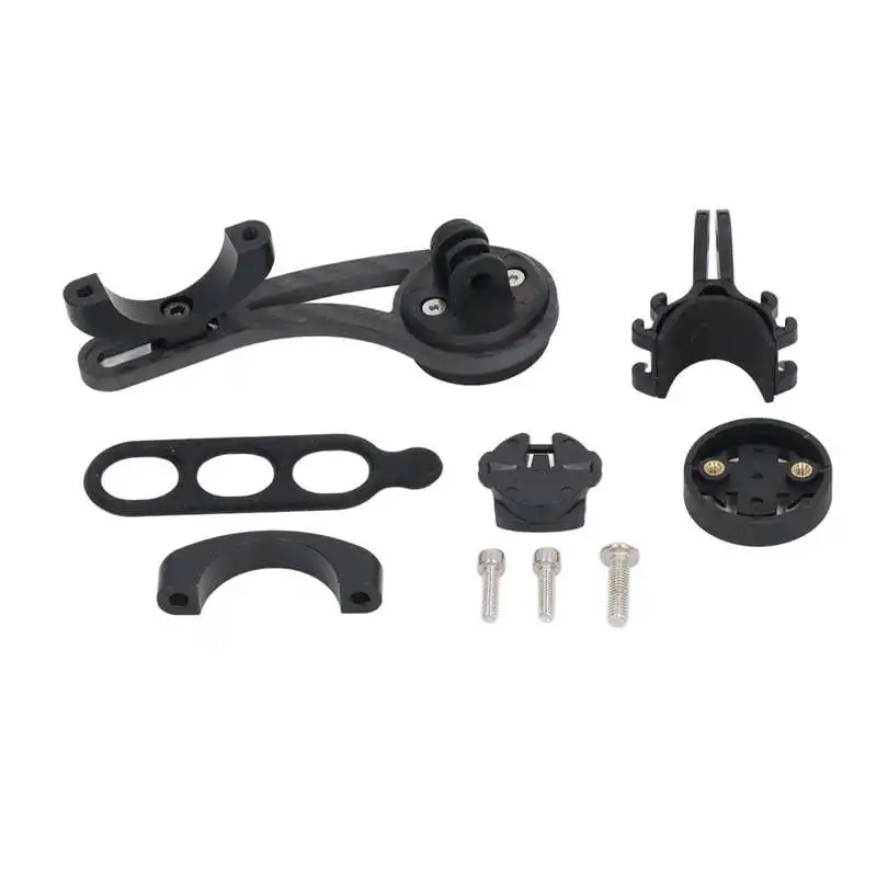 

Bike Out Front Computer Mount Bicycle Computer Bracket Carbon Fiber Lightweight Convenient for Bicycle Accessories