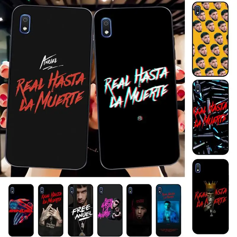 

Anuel AA Real Hasta La Muerte Phone Case for Samsung A51 01 50 71 21S 70 31 40 30 10 20 S E 11 91 A7 A8 2018