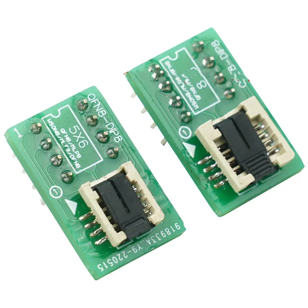 DFN8 WSON8 QFN8 к DIP8 IC Chips Socket Adapter 6*5 мм 6*8 для CH341A TL866ii Plus RT809H/F T48 T56 EZP2023 Инструменты