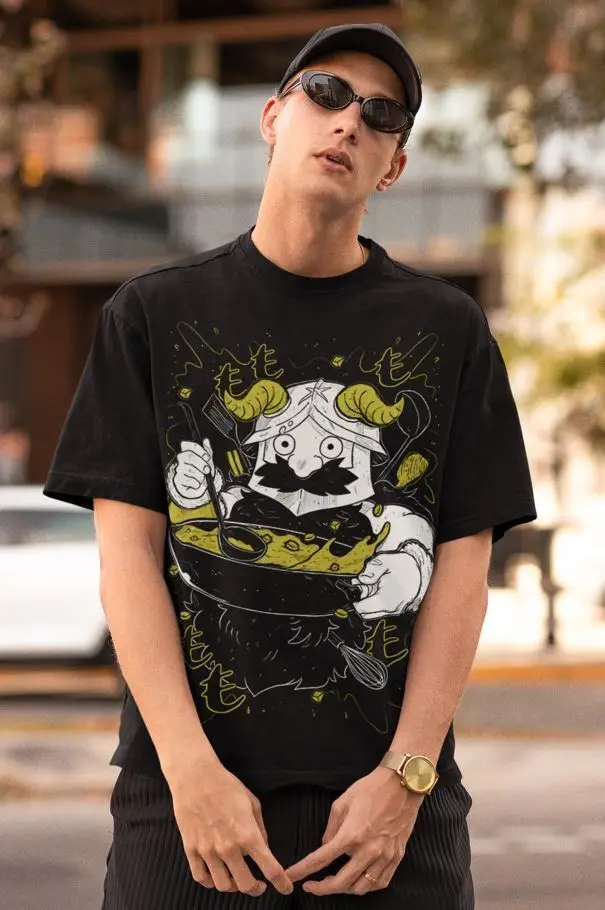 Senshi футболка для еды вкусные в подземелье Подарочная рубашка все размеры