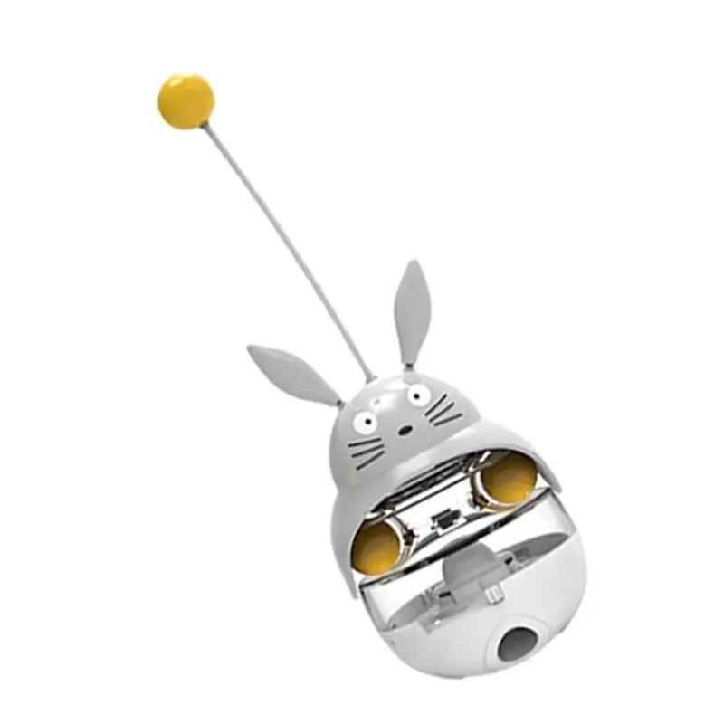 

Pet Toy Funny Cat Food Toy Cat Feeder Ball 360 Degrees Rotation Reduce Boredom Cat Teaser Pet Treat Ball Cat Toys