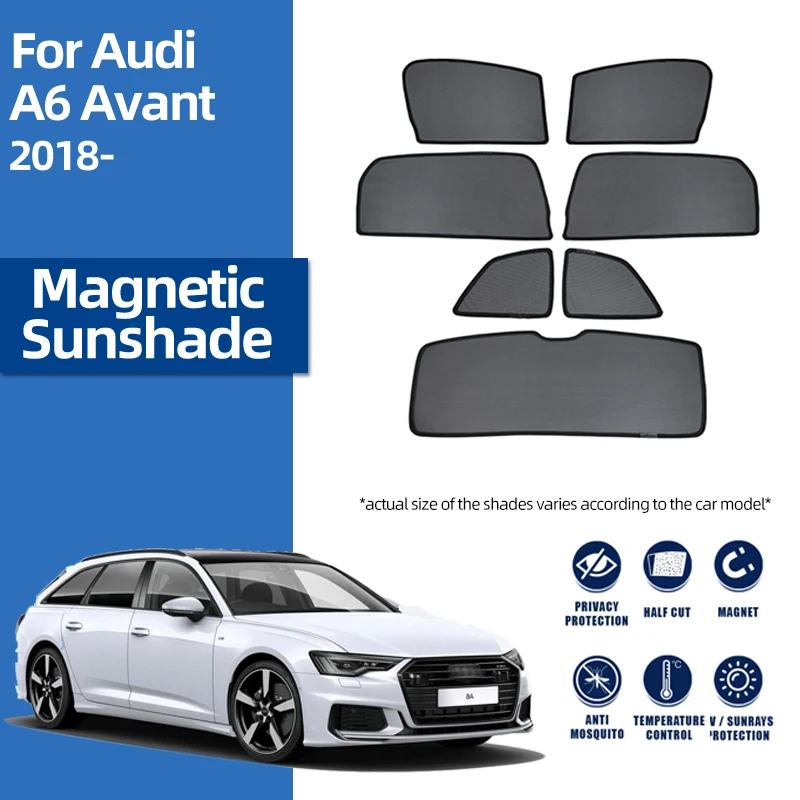 

For Mazda 6 Wagon M6 Tourer 2016-2021 Front Windshield Car Sunshade Rear Side Window Blind Sun Shade Magnetic Visor Mesh Curtain