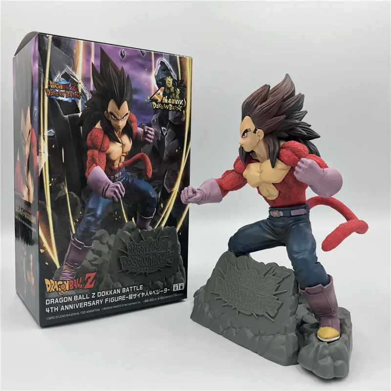 Экшн-фигурка из аниме Драконий жемчуг Z фигурка Вегета супер сайян 4 ПВХ DBZ Goku Vegeta GT