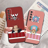 one piece anime phone case for huawei honor 10 v10 10i 10 lite 20 v20 20i 20 lite 30s 30 lite pro back black carcasa
