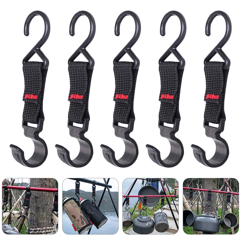 

Hook Camping Hooks Clips Hanger Outdoor Twisted Accessories Shaped S Chimes Wind Swivel Garage Clip Duty Heavy Hangers Snap Tent