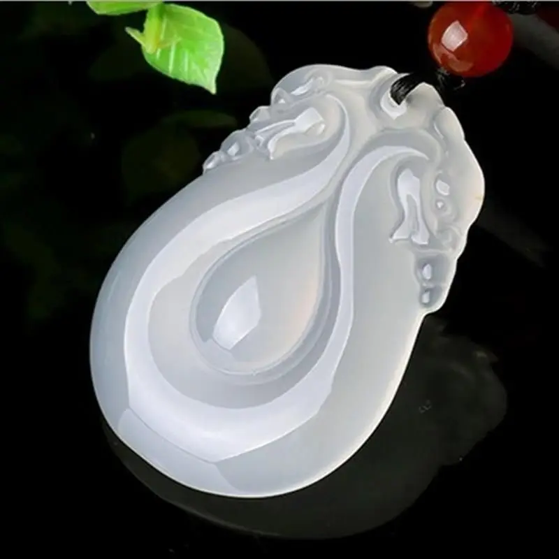 Капли воды Ruyi ожерелье подвеска Агат все хорошо Пепси гладкая парная нефритовая