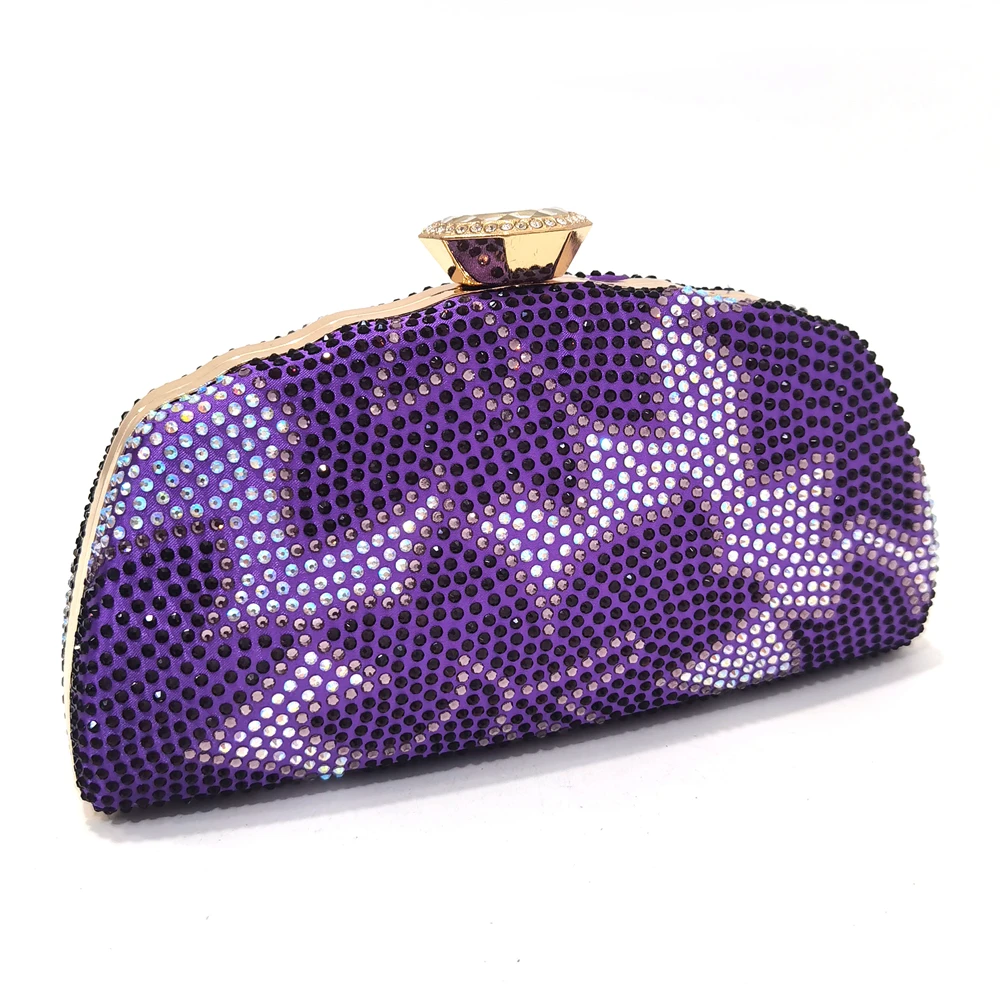 Perfect Sequins Excellent Latest Distinguished Wine Elegant High Heels Italian Popular Design African Ladies Shoes Bag Sets