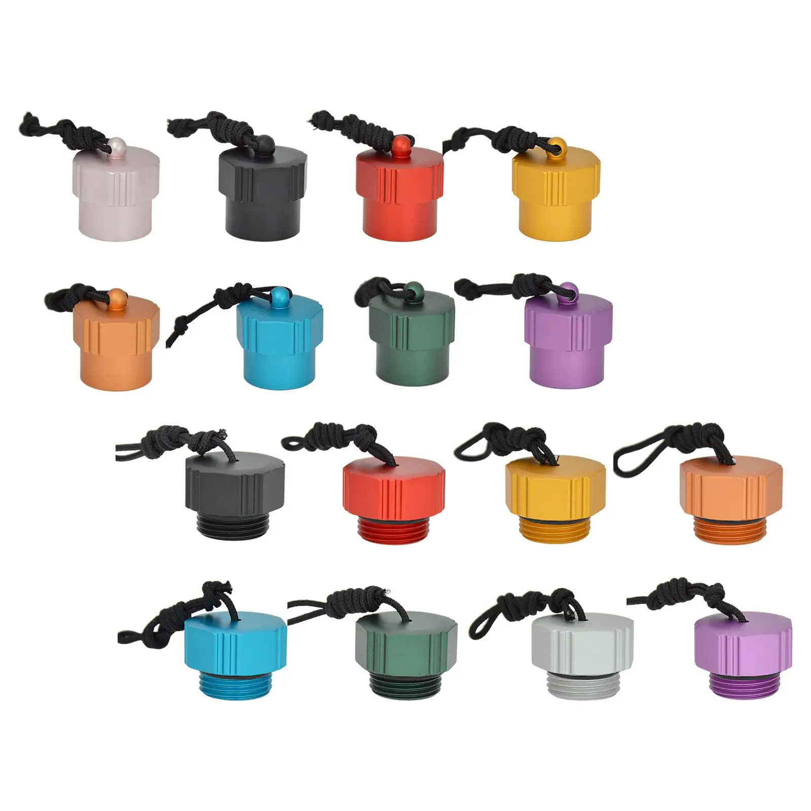

Diving Dust Cap Dust Plug Attached with Rope Outdoor Protector Dive Tank Cover