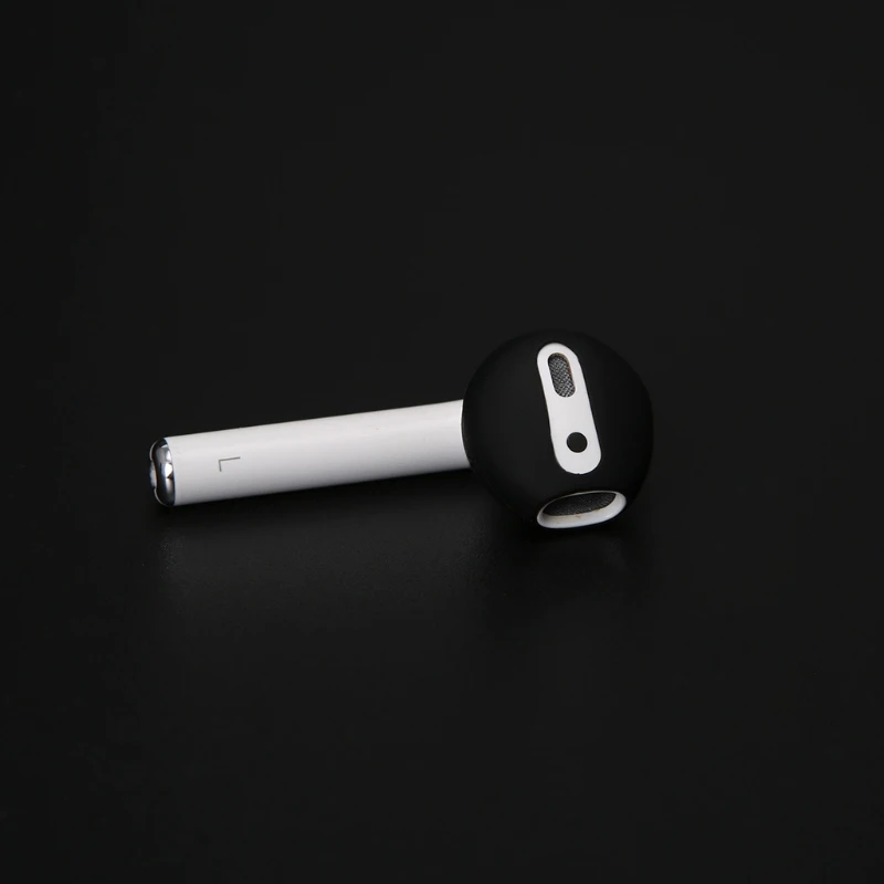

2 Pairs Earphone Cover Tips Smart Washable Bracelet Compatible with Airpods Headsets Protective Accessories