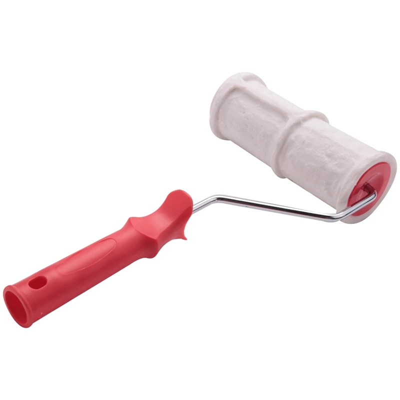 

Brick Pattern Paint Roller Household Wall Decoration Brush Diy Tool Art Paint Texture Rolling Flower Roll