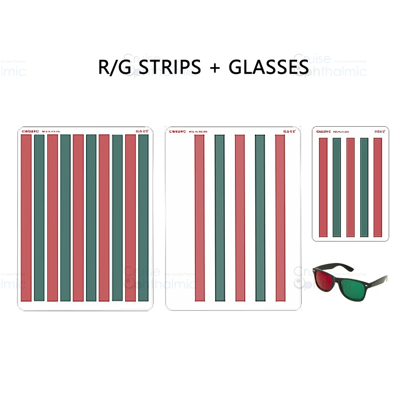 

Optometrial Дуохромный тест для коррекции зрения