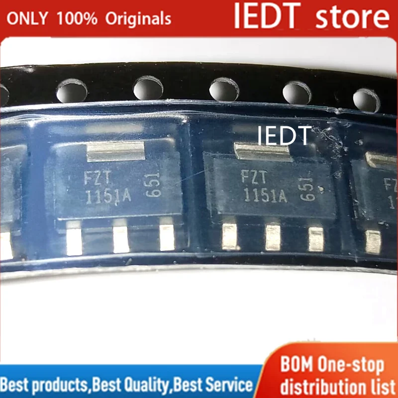 

10 шт./партия 1151A FZT1151A SOT223 100% оригинал
