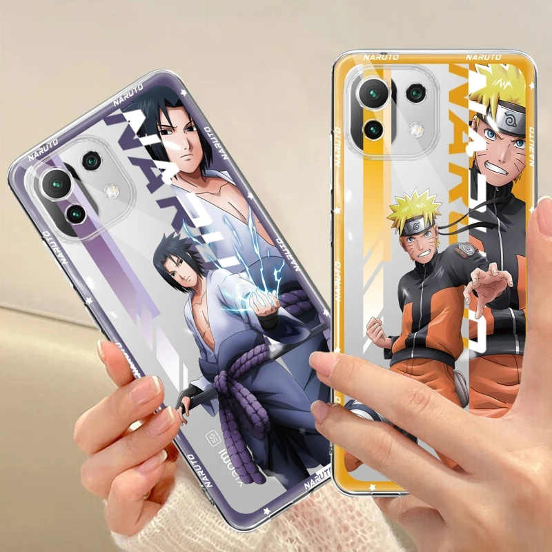 

Naruto Hinata Sasuke Akatsuki Anime For Xiaomi Mi 11 Lite 11T 5G 13 M5s M5 12T Pro POCO X3 NFC POCO M3 9T Note 10 Funda Case
