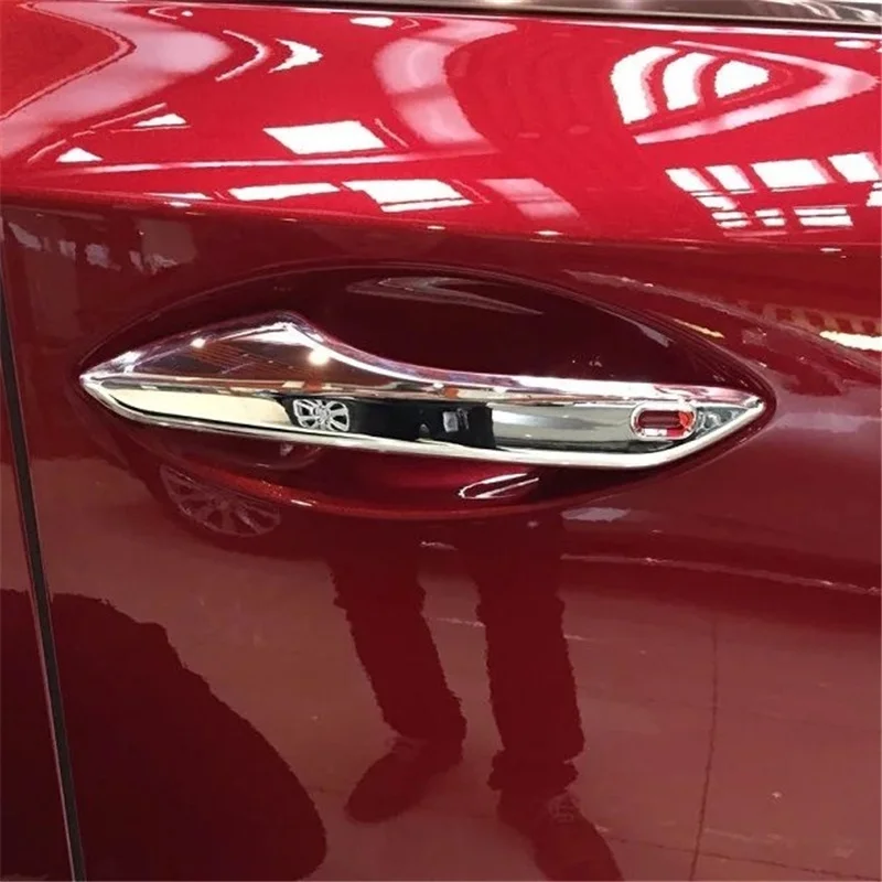 

WELKINRY для Lexus NX AZ10 1-го поколения 2015 2016 2017 2018 2019 2020 2021 ABS Хромированная внешняя дверная ручка для корпуса автомобиля