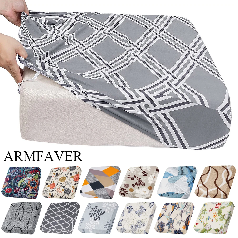 Фото ARMFAVER Чехлы для диванов, сменные чехлы для диванов, чехлы для диванов с эластичным рисунком, чехлы для диванов, моющиеся защитные чехлы для мебели №1
