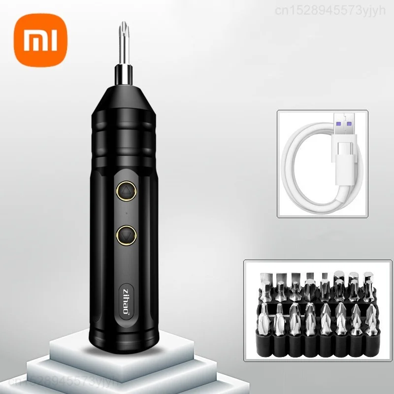 

Аккумуляторная Литиевая мини-дрель Xiaomi, набор отверток с аккумулятором, многофункциональная электрическая отвертка с насадками
