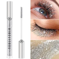 diamond glitter mascara quick dry water drop makeup long lasting waterproof curling thick shiny eyelash mascara shimmer makeup