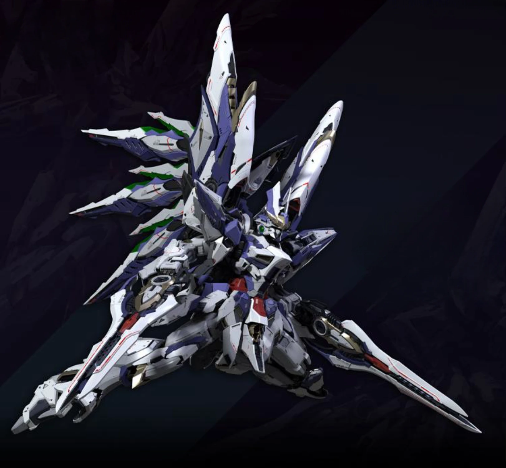 Фото HIPLAY EINTA Industries Sky Defender C-Model Mecha, набор для сборки модели в масштабе 1/72 №5