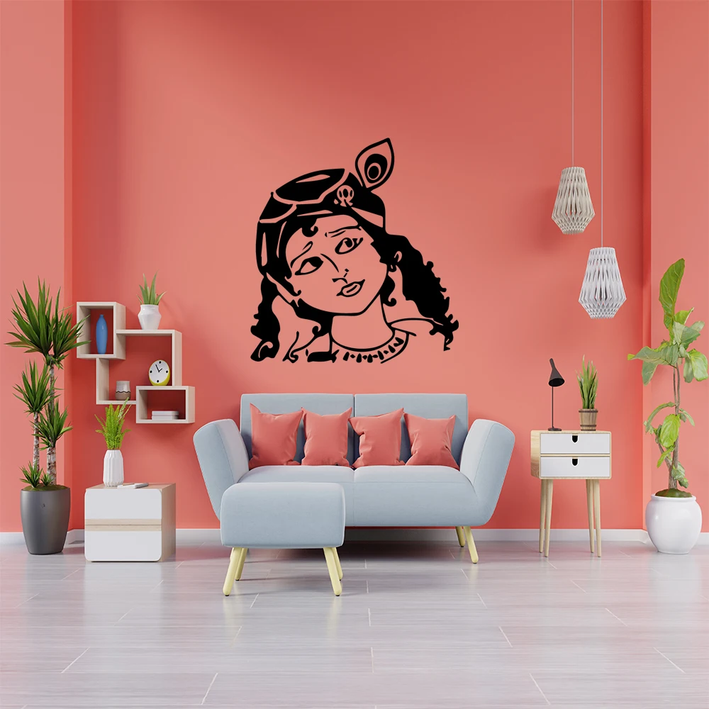 1 шт. горячая распродажа девушка которая потеряла в мысли религия наклейка на