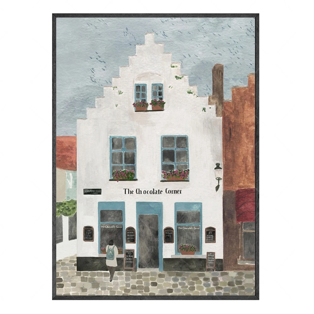 

Минималистичный ботанический постер для гостиной