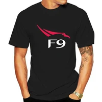 falcon 9 summer basic casual short cotton t shirtregular and big and tall sizes included
