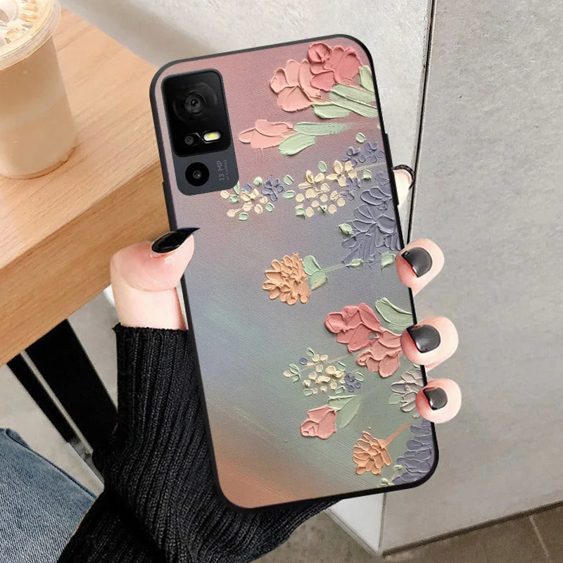 Фото Роскошный модный чехол для TCL 40 XE 5G, Роскошный чехол для TCL 40X 40 NxtPaper чехол T601D, чехлы для телефонов, мягкий силиконовый чехол из ТПУ 40XE Capa №5