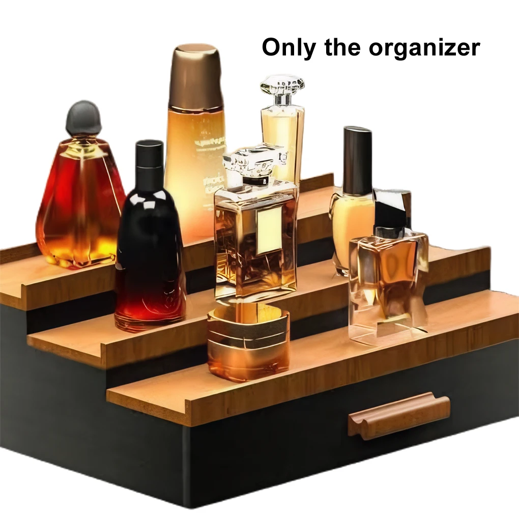 

Деревянный трехъярусный органайзер для духов