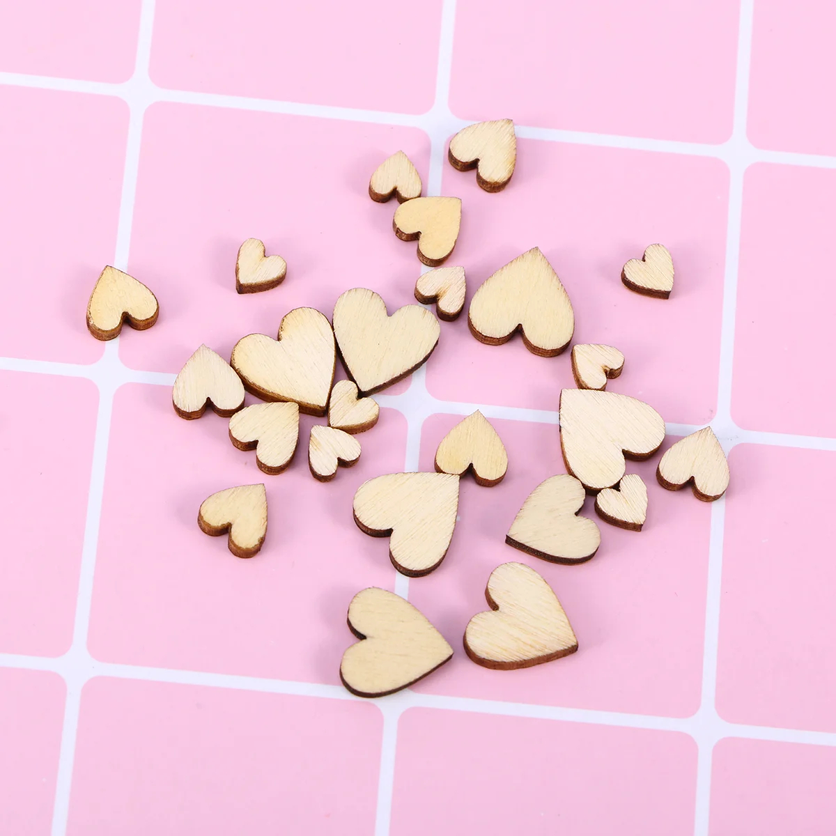 

Buttons Wooden Christmas Heart Wood Decorationssnaps Shape Ornaments Shaped Diy Tree Holiday Xmas Crafts Sewing Scrapbooking