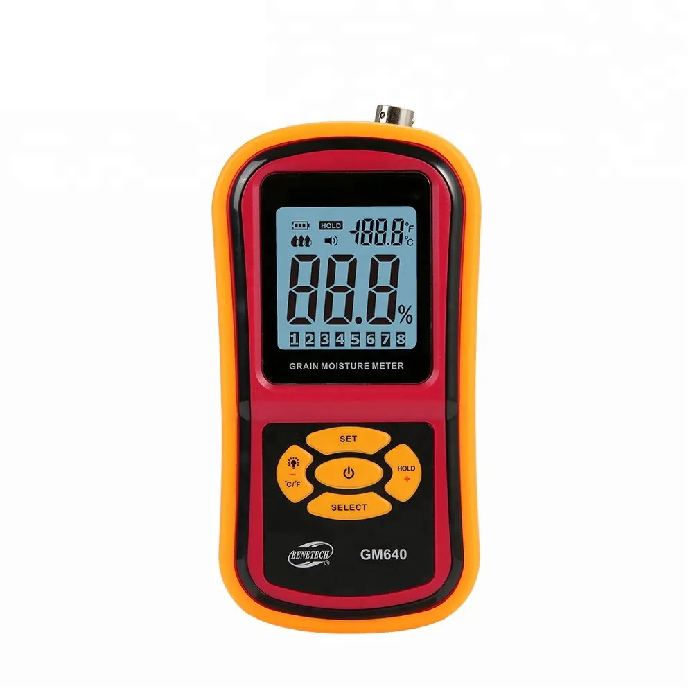 

BENETECH GM640 digital grain moisture meter handheld china manufacturer moisture meter for grain tester